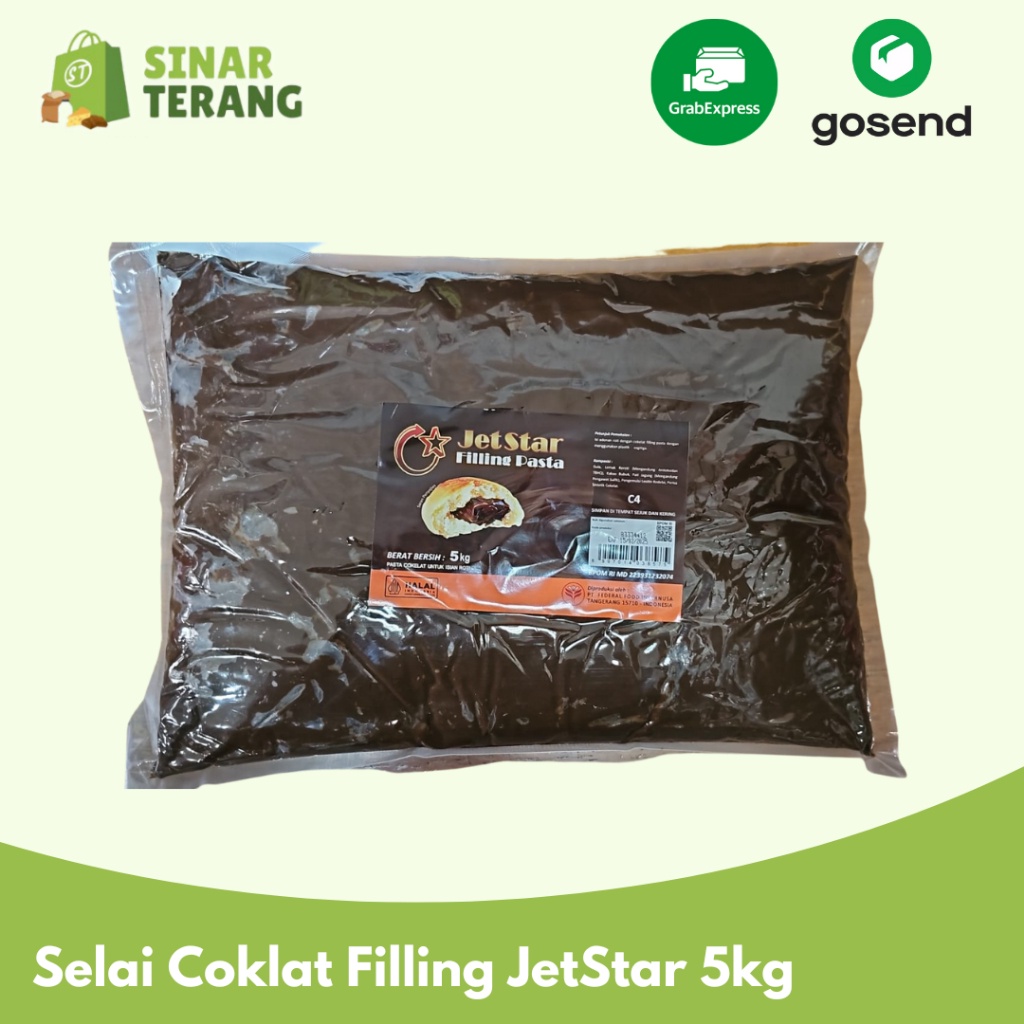 

Selai Cokelat Filling Jetstar / Dunia 5Kg