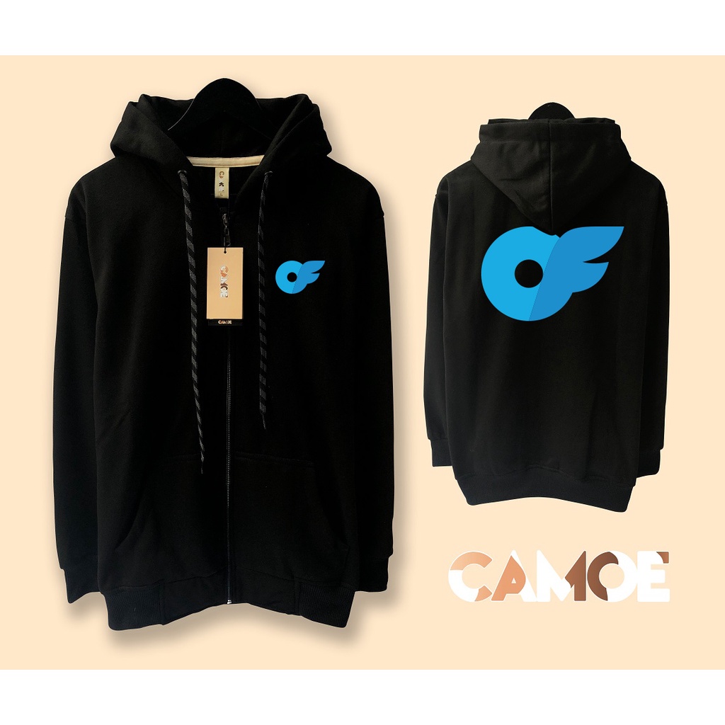 Jaket Hoodie Zipper OF Logo Onlyfans