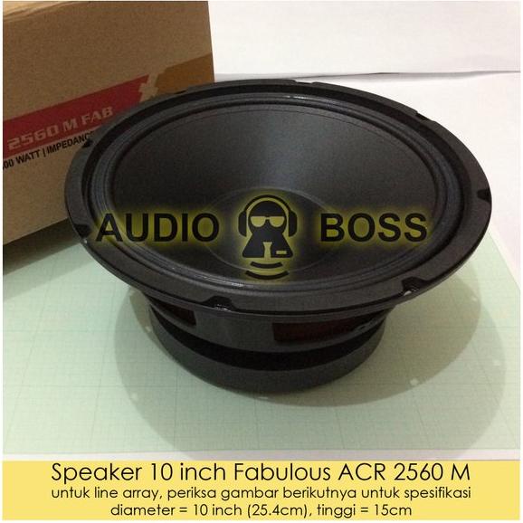 Speaker ACR 10 inch Fabulous 2560 ACR 10 inch Fabulous - 10 innch Fabulus 2560