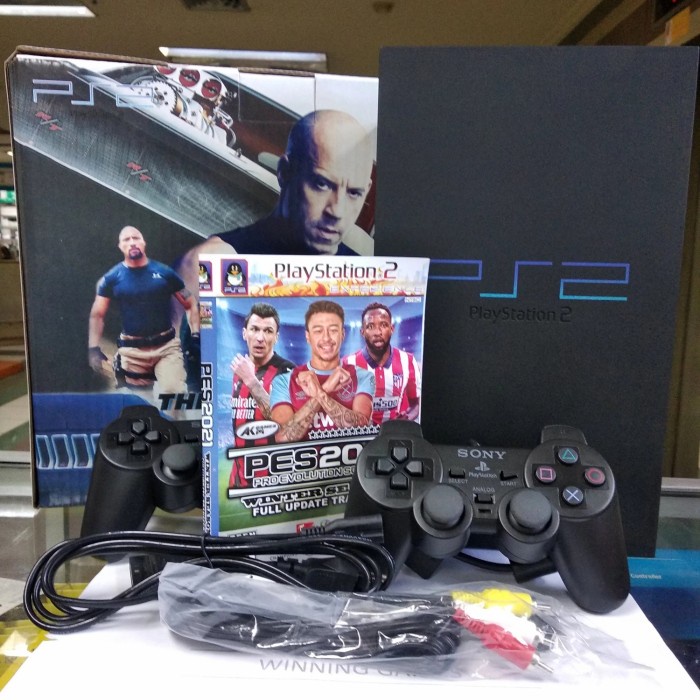 Ps 2 Fat Matrik + Optik Mesin Jepang (Bisa Main Kaset)