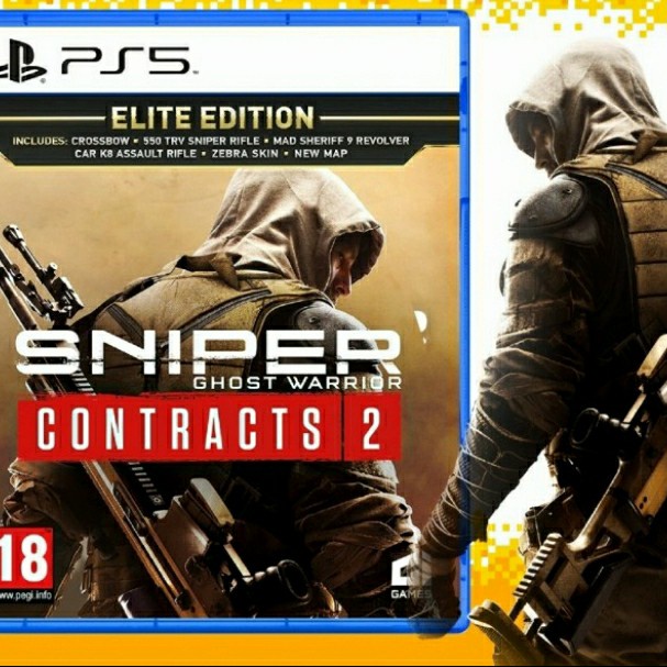 Kaset Ps5 Sniper Ghost Warrior Contracts 2/ Sniper Ghost Elite Edition