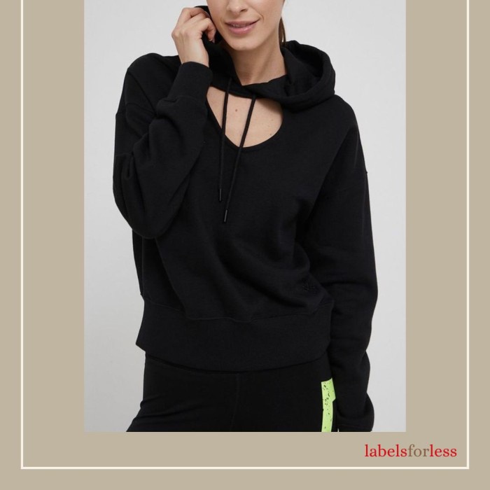 Dkny Cut Out Hoodie