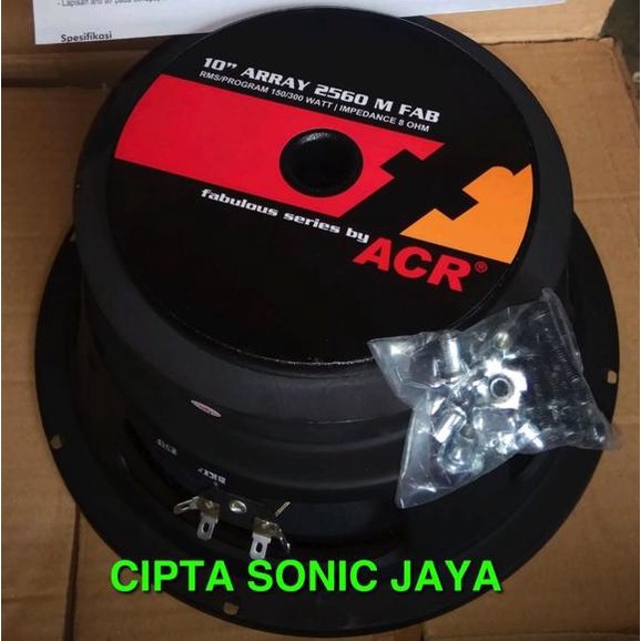 speaker 10 inch acr fabulous 2560M full range