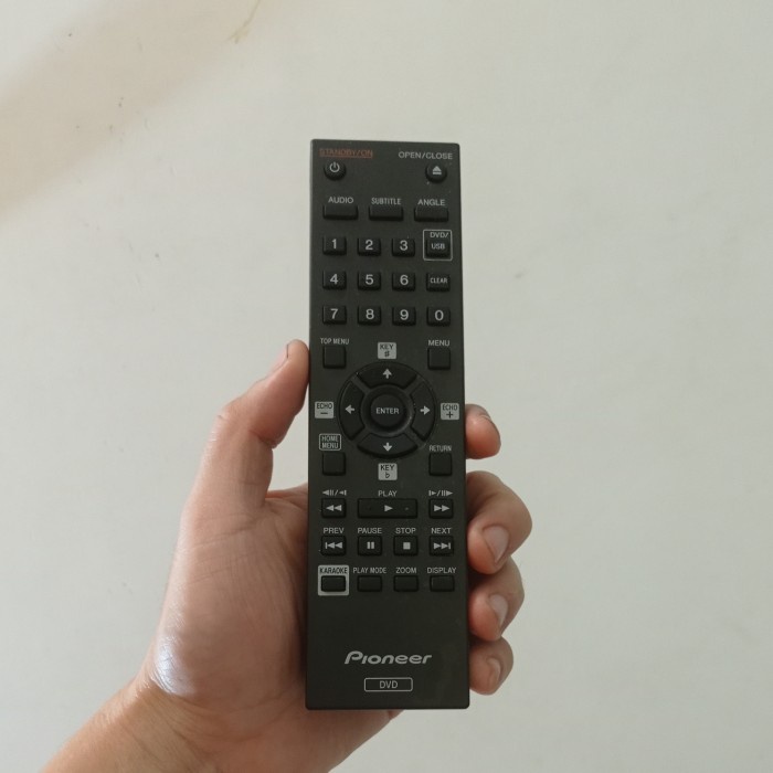 Remot Remote DVD Player Pioneer KARAOKE