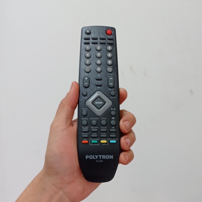 Remote Remot DVD Karaoke Player Original Polytron 84I209 ICP23K1RC PHT720SRC/ 925LRC/ 175LRC/ 500SRC