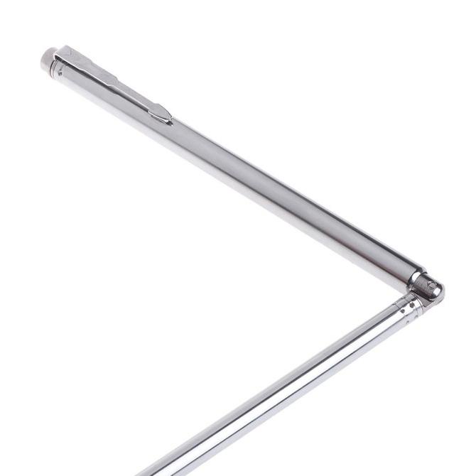 Dowsing Rod/Alat Pendeteksi Aliran Air Bahan Kuningan Lapis Silver
