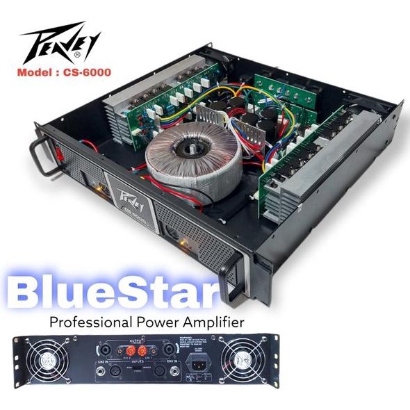 Power Peavey CS6000 Amplifier Peavey CS 6000