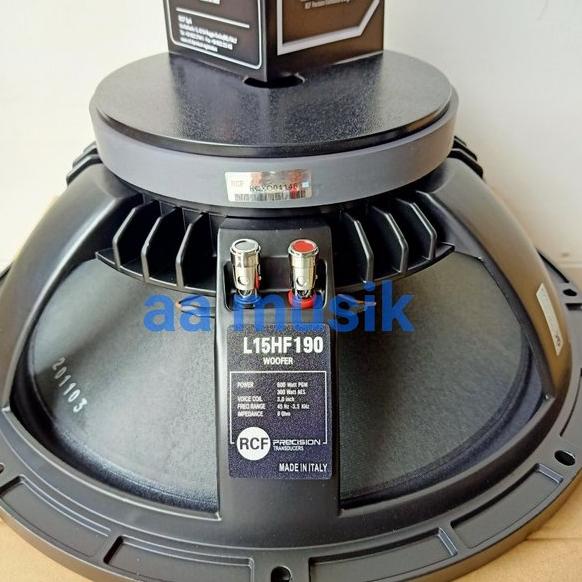 DISKON SPEAKER COMPONENT RCF L15HF190 KARAKTER WOOFER 15 INCH PRODUCK TERBARU