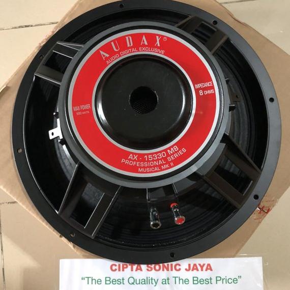speaker 15 inch audax ax 15330  ax15330