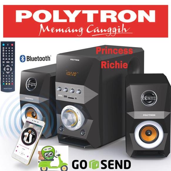 Speaker Polytron PMA 9502 Karaoke Bluetooth