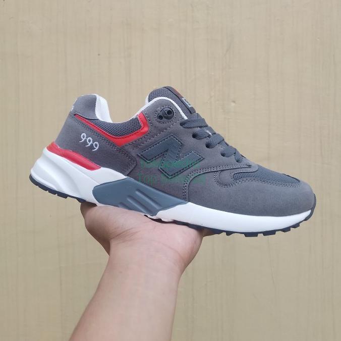 Sepatu New Balance 999 Grey Red | Sepatu Sneakers NB 999 Abu Merah