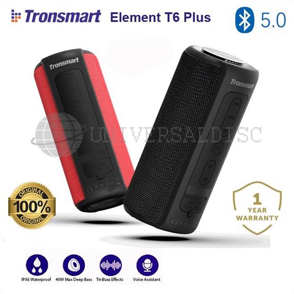 SALE Tronsmart Element T6 Plus SoundPulse Portable Bluetooth Speaker