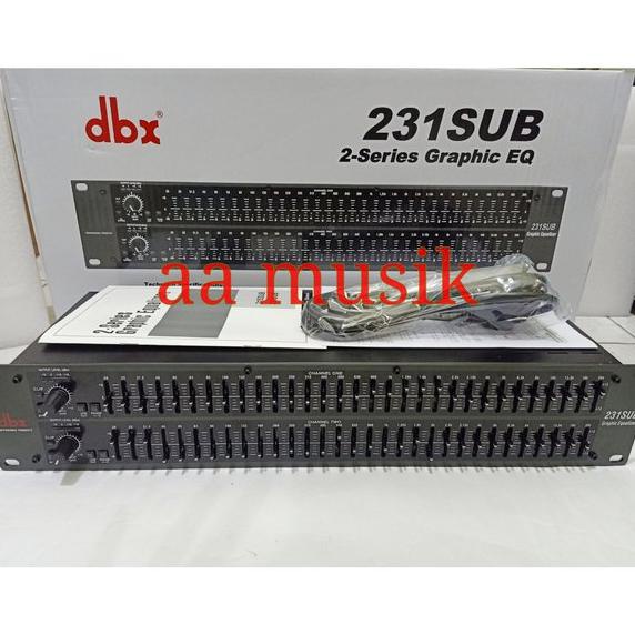 EQUALIZER DBX 231 OUTPUT SUB GRADE A