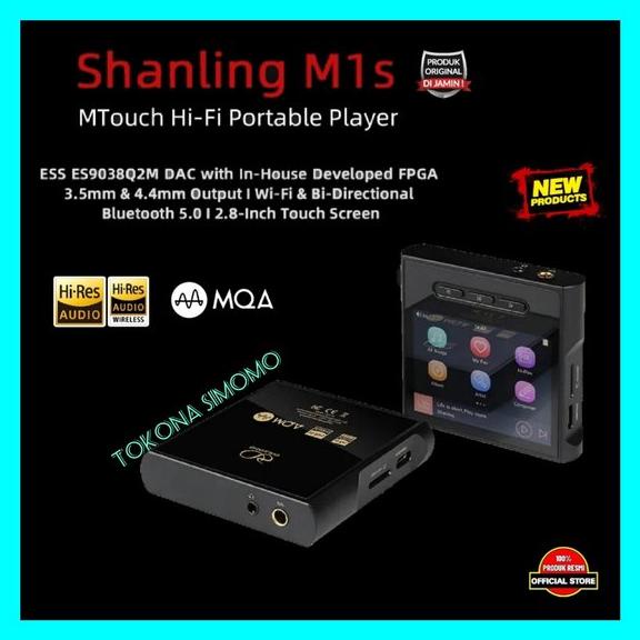 Shanling M1S / M 1S Hi-Res Portable Digital Audio Player DAP Original