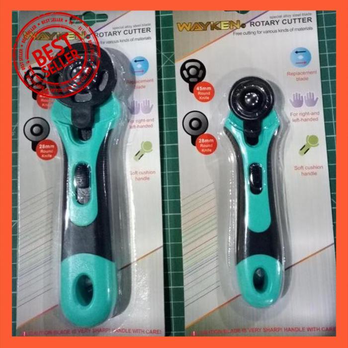 

ROTARY CUTTER WAYKEN 45MM 45 MM ALAT GUNTING POTONG BAHAN | SGW