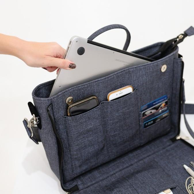 BIG BOSSY in Storm - Sling Bag Tas Kerja Wanita Besar