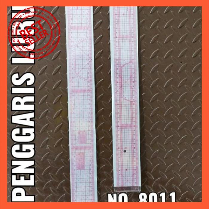 

PENGGARIS JAHIT LURUS 8011 QUILTING RULER POLA KAIN | SGW