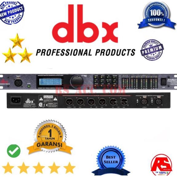 GARANSI Murah   Management Dbx Drive Rack PA