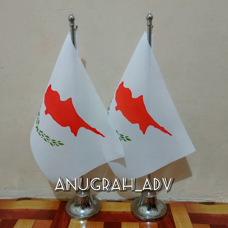 

tiang stainless bendera meja SIPRUS