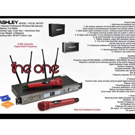 mic wireless ashley vocal artist