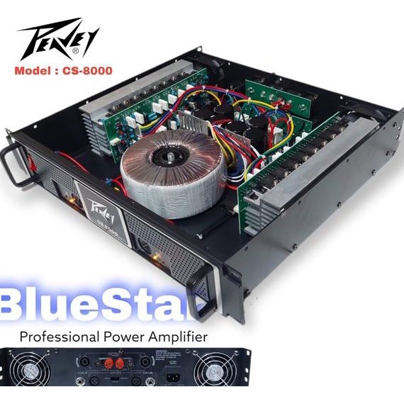 Power Peavey CS 8000 HZ Amplifier Peavey CS 8000HZ