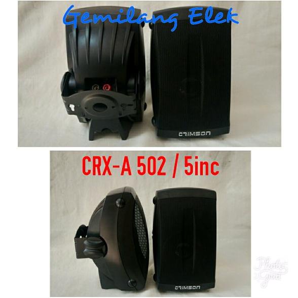 HARGA DISKON Speaker Pasif CRIMSON 5 inch CRX-A502