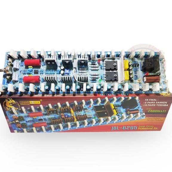 DISKON KIT Power Amplifier JBL-6295 Super Driver Professional min TR 1400-3200watt mono