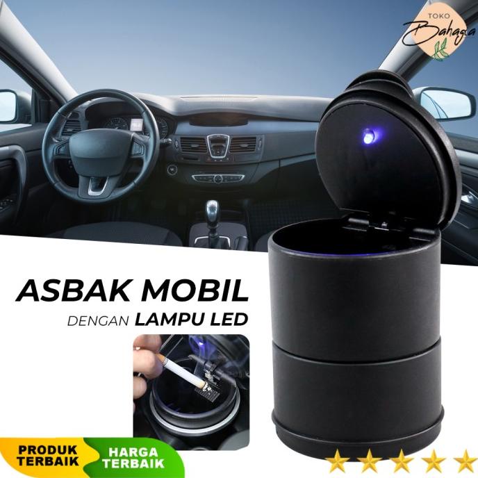 *#*#*#*#] Noctilucent ABS Car Ashtray with LED Light