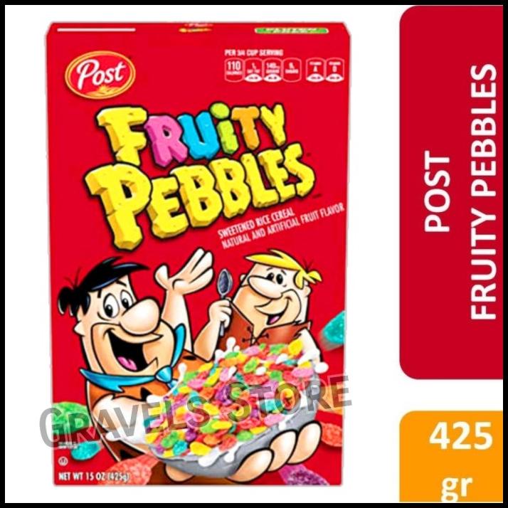 

Post Fruity Pebbles / Cereal Rasa Buah - Sereal Import Sarapan Sehat