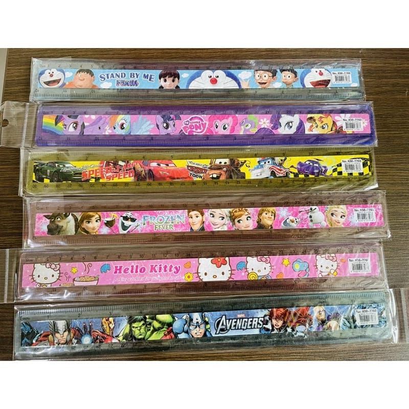 

Penggaris 30cm, motif disney