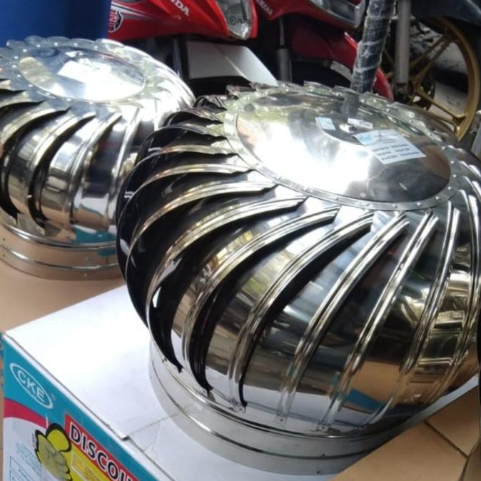 (Ajt) Turbin Ventilator 24 Inch | Ventilasi Atap Rumah & Pabrik 24 Inc