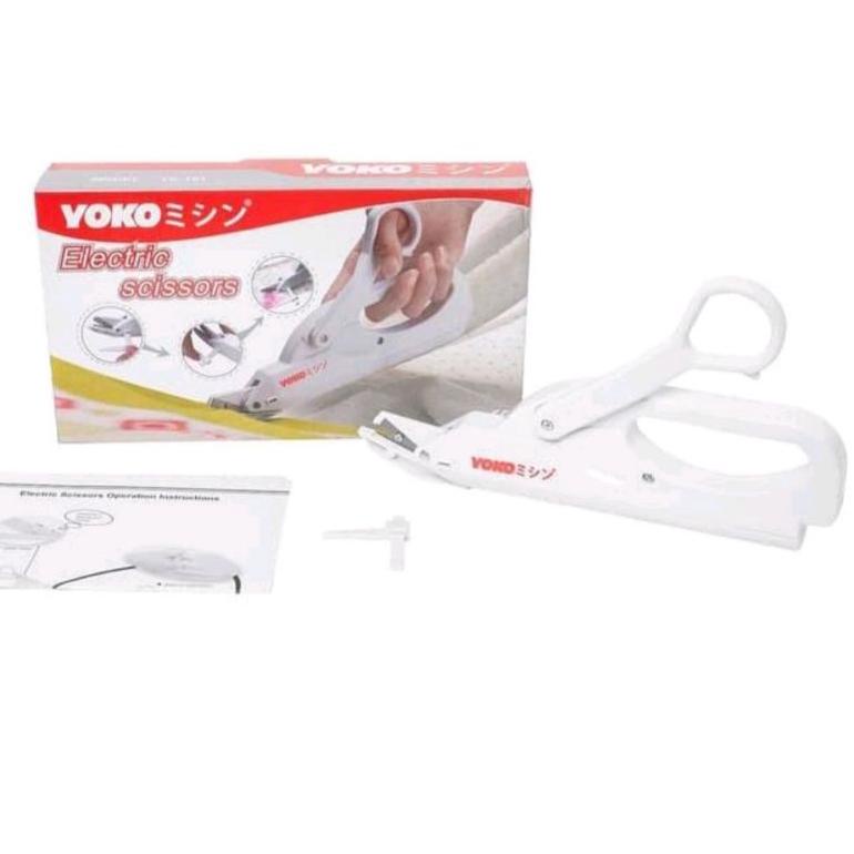 

Gunting Bahan Kain Elektrik / Electric Scissors Yoko - Yk101 / Yk-101Gunting Bahan Kain Elektrik / Electric Scissors YOKO - YK101 / YK-101