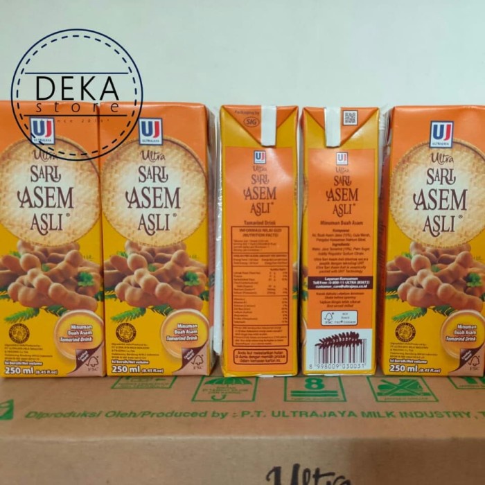 

Ultra Sari Asem 250 ml