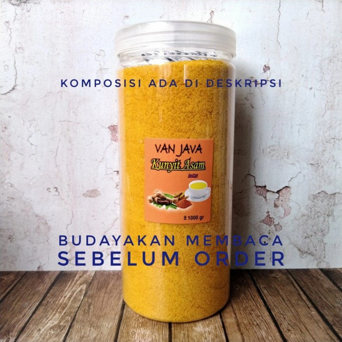 

Minuman Sehat Menyehatkan Kunyit Asam / Kunyit Asem Van Java 1kg
