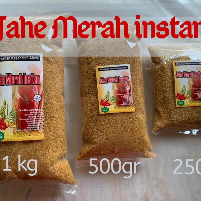 

JAHE MERAH INSTAN BUBUK CURAH MINUMAN SEHAT KAYA MANFAAT