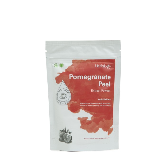 

Herbilogy Pomegranate Peel (Kulit Delima) Extract Powder 100g