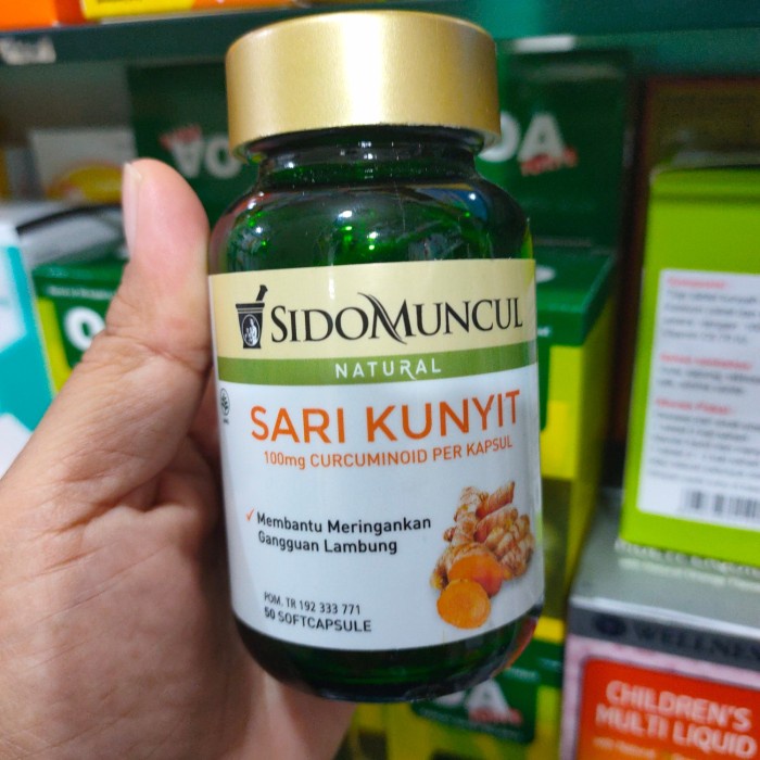 

SARI KUNYIT 50 SOFCAPSULE SIDOMUNCUL