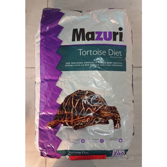 Pelet mazuri tortoise diet