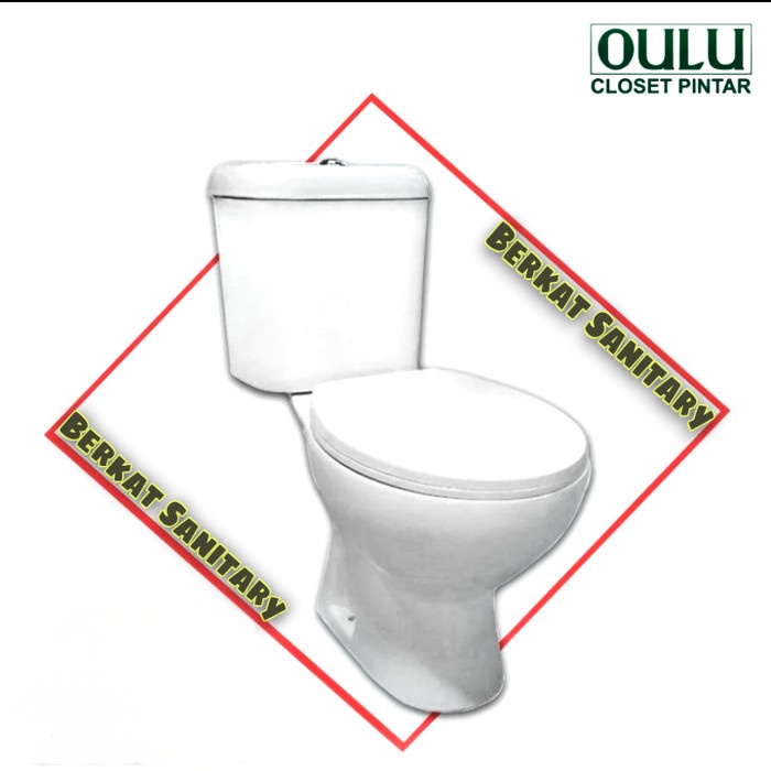 Closet Oulu C633 Kloset Oulu C633 Toilet Duduk Oulu C633