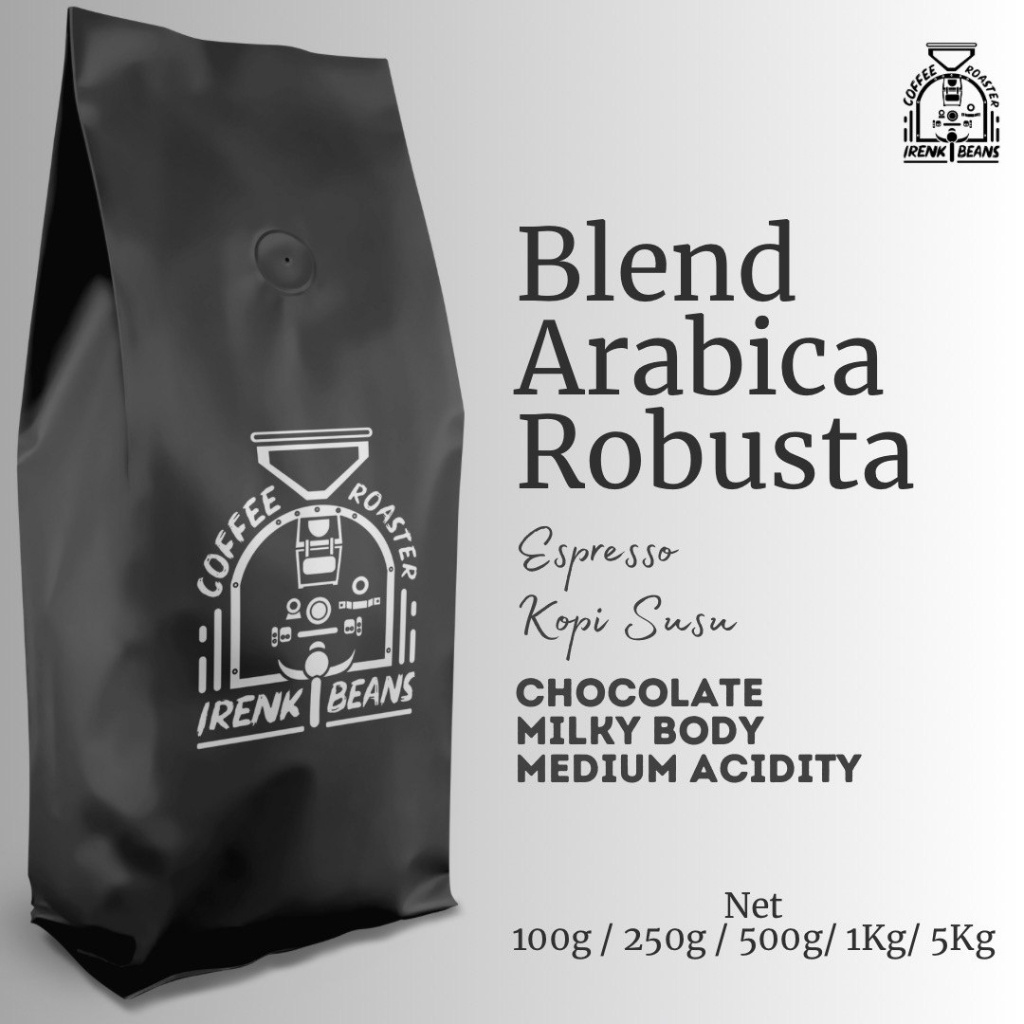 

Arabika Robusta Blend Kopi Susu Ekonomis - 1000 Gram