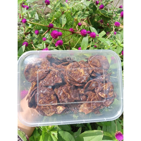 

Banana chips coklat lumer