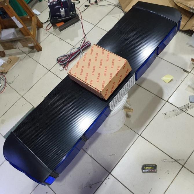 Lampu Rotator Sirene Patwal Led Light Bar Toa Patwal Ltf 5000 Black Original