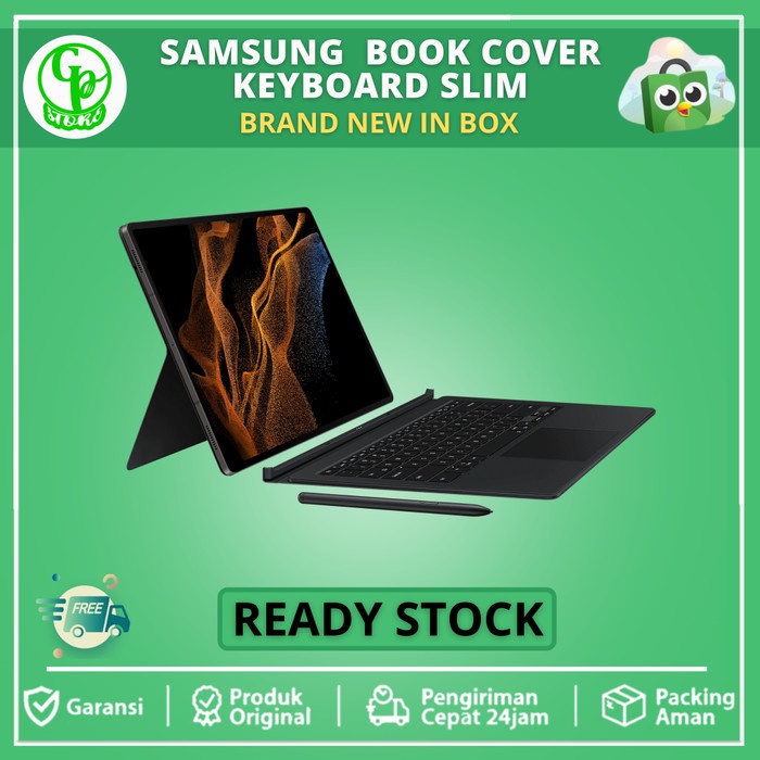 SAMSUNG BOOK COVER KEYBOARD SLIM TAB S8 ULTRA / TAB S8 PLUS / TAB S8