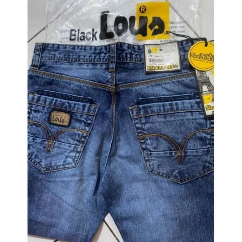Paling Dicari.. CELANA black louis/CELANA JEANS black louis/JEANS PANJANG black louis PRIA