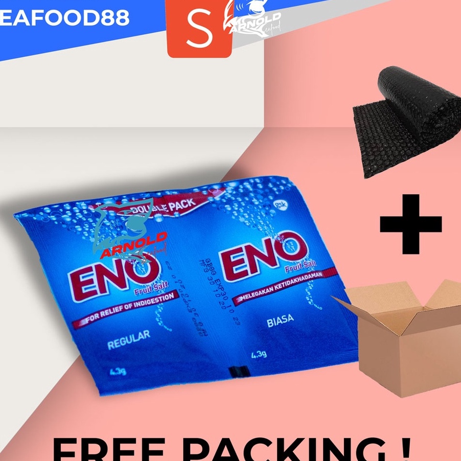 

12.12 Product HOT ENO Fruit Salt Sachet Buah Buahan 2 x 4.3 gram !!!