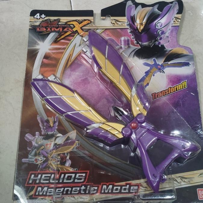 Bima X Helios Magnetic Mode Bandai action figure