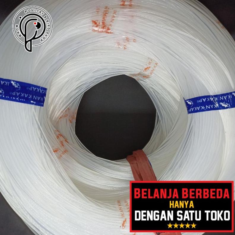 Promo Senar Layangan Gapangan Uk 5000 Senar Bening Cap Ikan Kakap Original 100% Bisa Cod