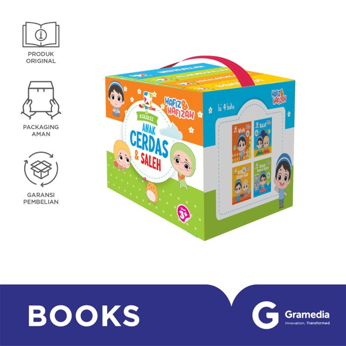 MUST HAVE BUKU - OPREDO KOLEKSI BOARD BOOK ANAK CERDAS DAN SALEH HAFIZ HAFIZAH TERBARU