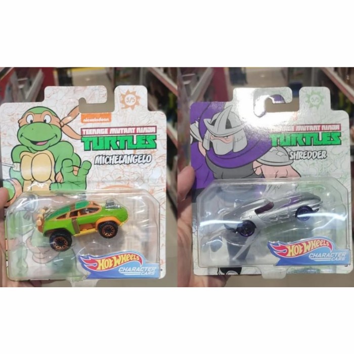 MUST HAVE SALE MAINAN: HOT WHEELS DIECAST NINJA TURTLE SERIES ORIGINAL TERLARIS