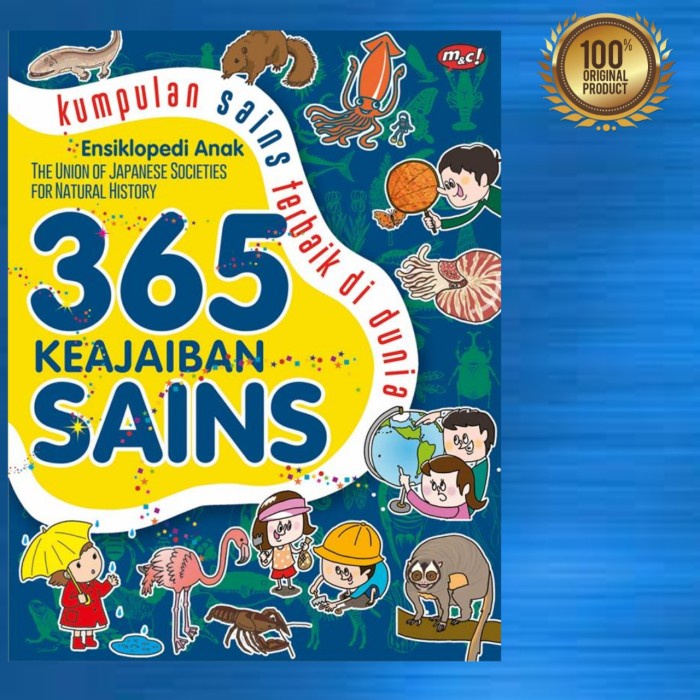 PROMO BUKU ENSIKLOPEDIA ANAK - 365 KEAJAIBAN SAINS - KUMPULAN SAINS TERBAIK TERLARIS